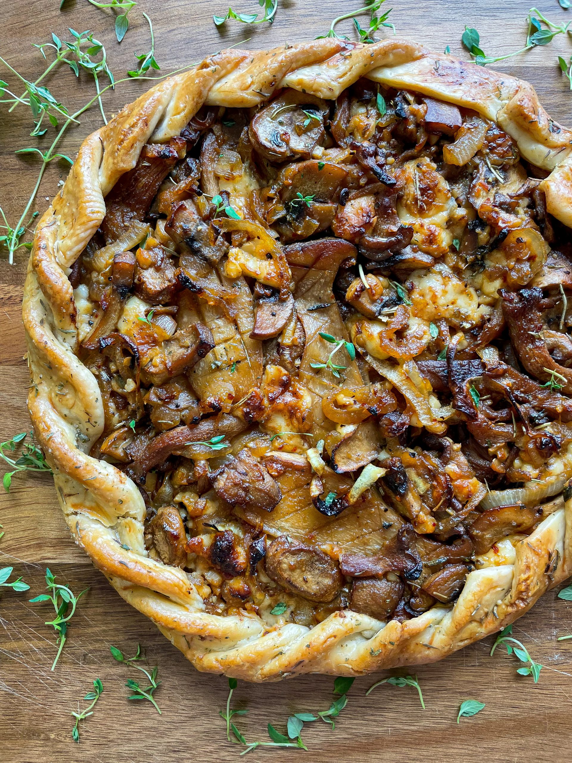 Mushroom Galette The Slimmer Kitchen