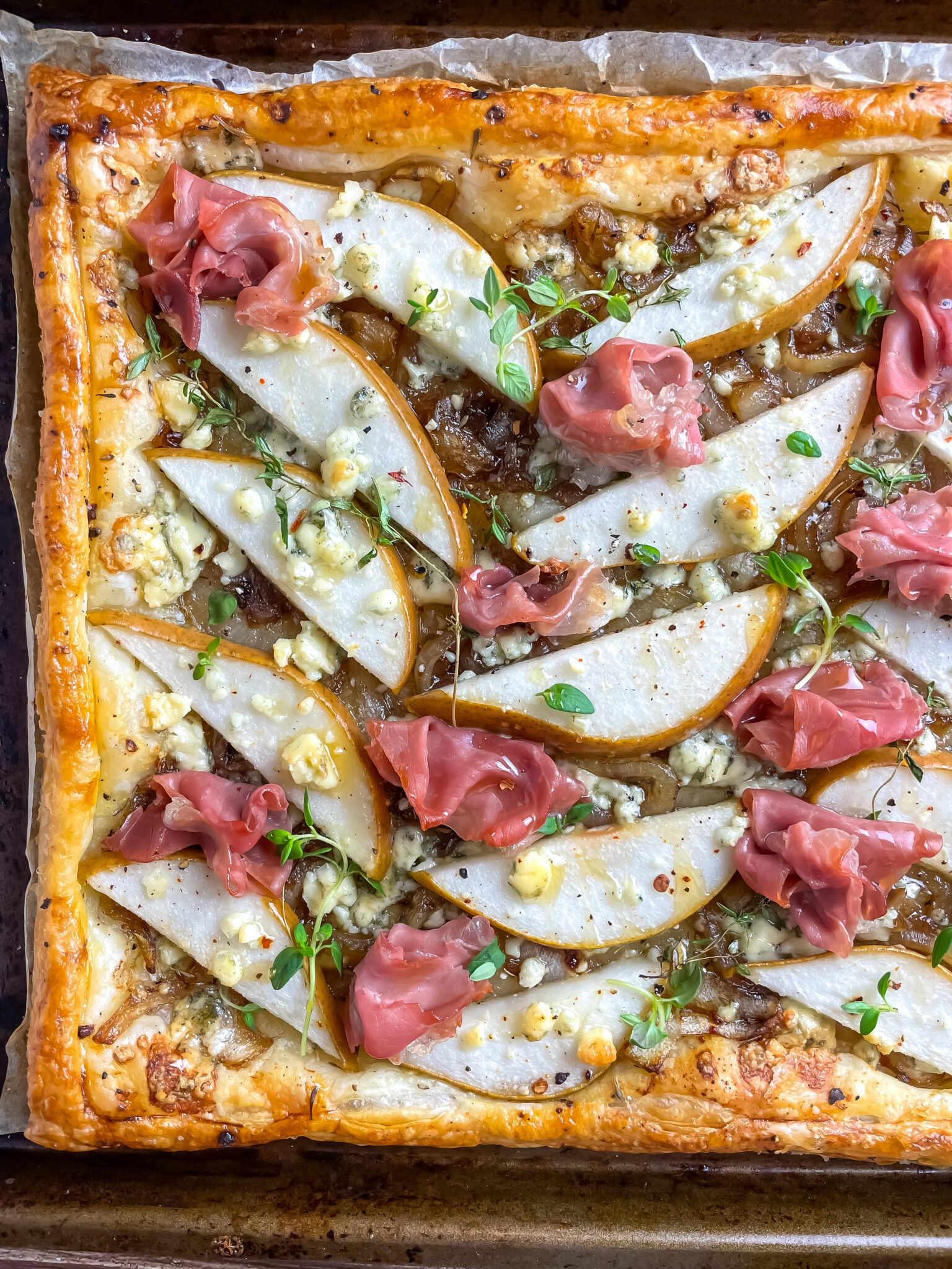 Pear, Prosciutto and Puff Pastry The Slimmer Kitchen