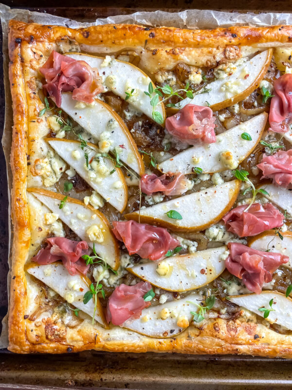 Pear, Prosciutto and Puff Pastry The Slimmer Kitchen